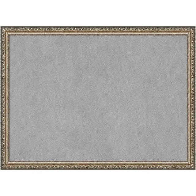UNIEK INC. A42703979765 Amanti Art Magnetic Bulletin Board, Steel/Aluminum, 30in x 22in, Parisian Silver Wood Frame UNIEK INC. A42703979765 Amanti Art Magnetic Bulletin Board, Steel/Aluminum, 30in x 22in, Parisian Silver Wood Frame