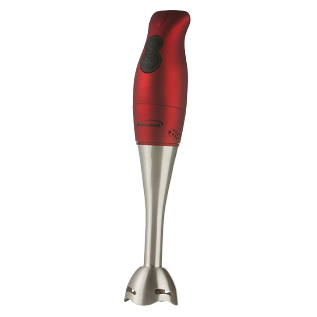 BRENTWOOD APPLIANCES , INC. HB-33R Brentwood 2-Speed Hand Blender, Red