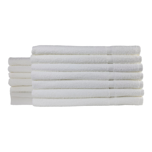 1888 MILLS, LLC M850-U-WHT-1-DU00 1888 Mills Durability Bath Mats, 20in x 30in, White, Pack Of 60 Mats