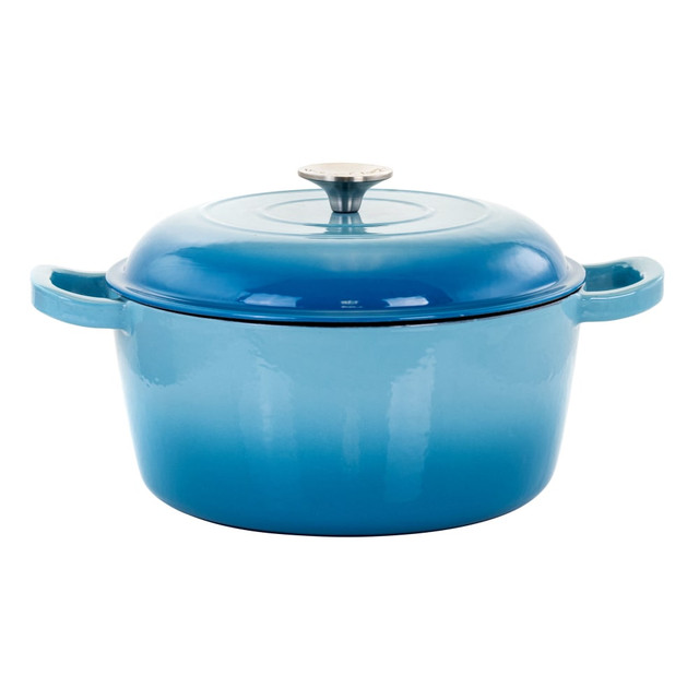 MEGAGOODS, INC. 995112872M MegaChef 5-Quart Casserole Dish, Blue