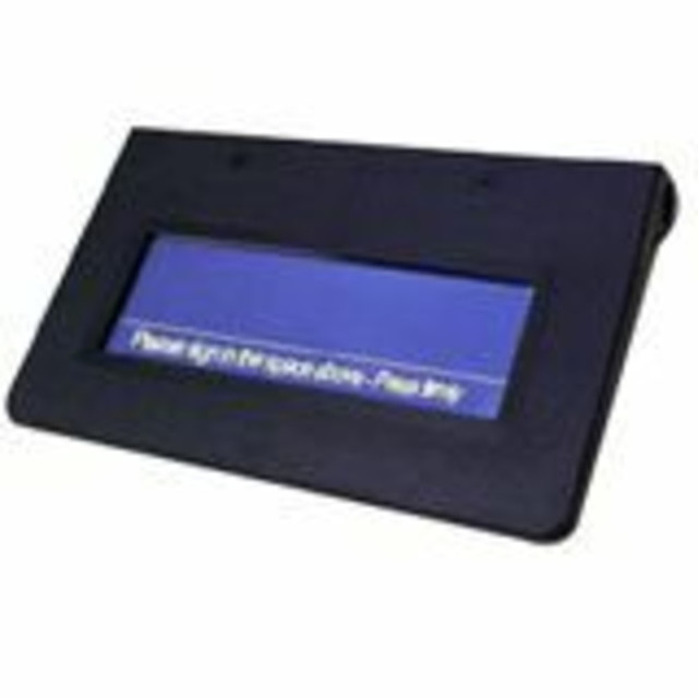 TOPAZ SYSTEMS, INC. T-S460-HSB-R Topaz SigLite T-S460 Electronic Signature Capture Pad - Active Pen - 4.30in x 1.40in Active Area - USB - 410 PPI TOPAZ SYSTEMS, INC. T-S460-HSB-R Topaz SigLite T-S460 Electronic Signature Capture Pad - Active Pen - 4.30in x 1.40in Active Area - USB - 410 PPI
