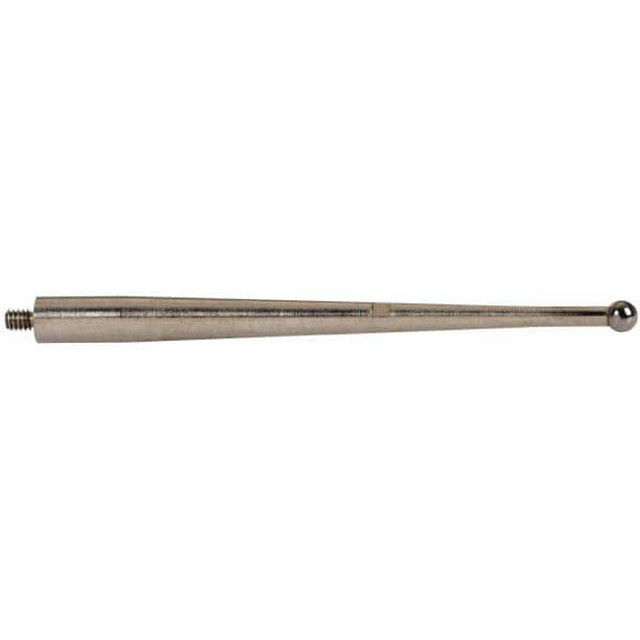 TESA Brown & Sharpe 18.60212 Test Indicator Ball Contact Point: 2 mm Ball Dia, 38.1 mm Contact Point Length, Carbide