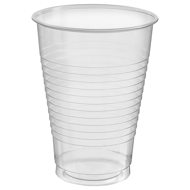 AMSCAN 436811.86  436811 Plastic Cups, 12 Oz, Clear, 50 Cups Per Pack, Case Of 3 Packs