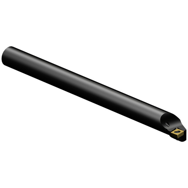 Sandvik Coromant 5721315 Indexable Boring Bar: A08M-SCLPL2-R, 0.5984" Min Bore Dia, Left Hand Cut, 1/2" Shank Dia, -5 ° Lead Angle, Steel