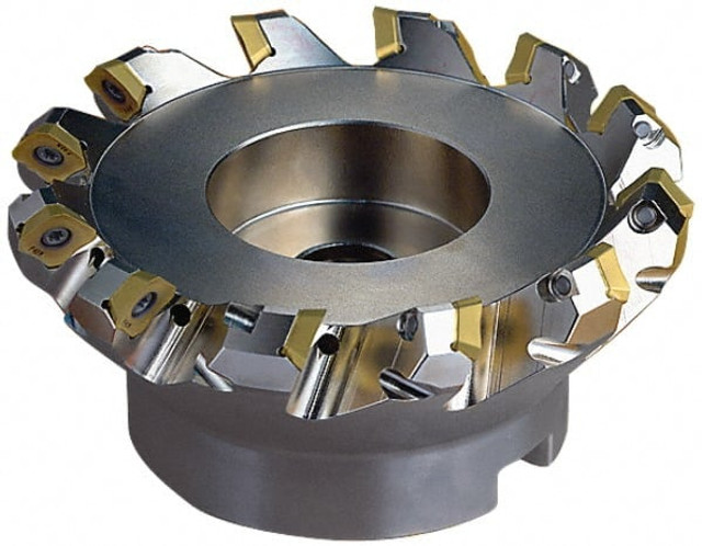 Seco 02448965 172mm Cut Diam, 40mm Arbor Hole, 6mm Max Depth of Cut, 45° Indexable Chamfer & Angle Face Mill