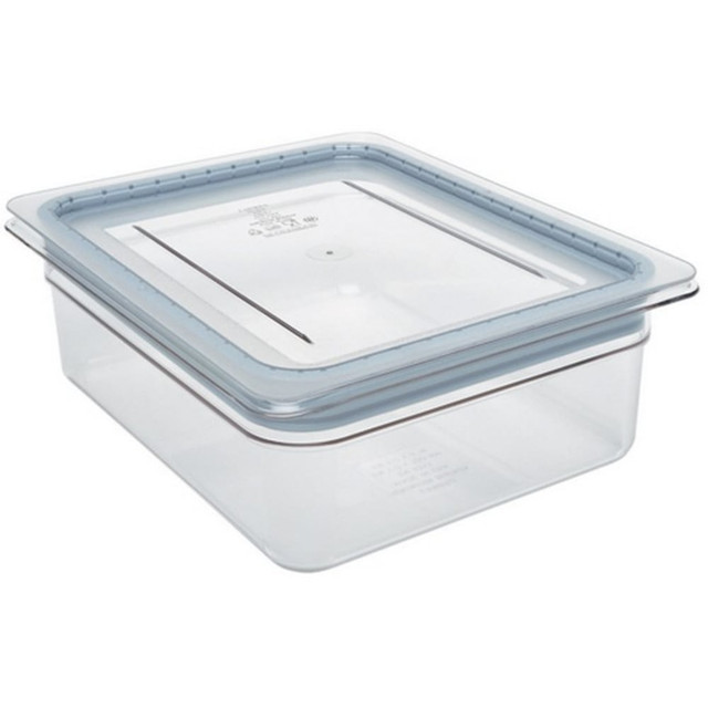 CAMBRO MFG. CO. 20CWGL135 Cambro 1/2 Size Camwear Grip Food Pan Cover, Clear CAMBRO MFG. CO. 20CWGL135 Cambro 1/2 Size Camwear Grip Food Pan Cover, Clear