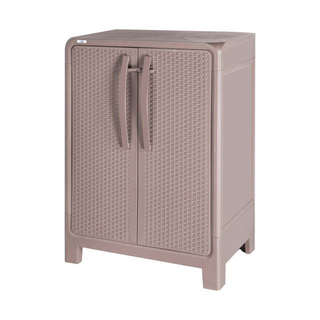 INVAL AMERICA, INC. 433-TAU Inval Medium 29inW Storage Cabinet, Taupe