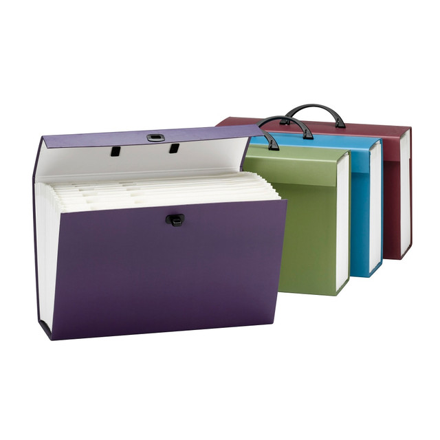 SMEAD MFG CO 70814 Smead A-Z Expanding File Box, Assorted SMEAD MFG CO 70814 Smead A-Z Expanding File Box, Assorted