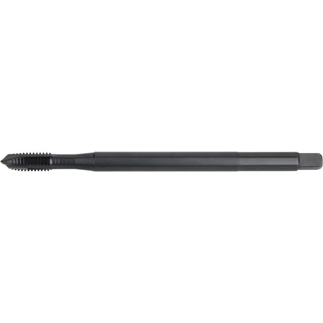 Widia 5608552 Spiral Point Tap: #6-32 UNC, 2 Flutes, Plug Chamfer, H3 Class of Fit, High-Speed Steel-E, Black Oxide Coated