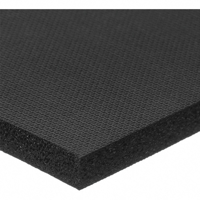 USA Industrials ZUSAESR-240 Gasket Sheet: 12" OAW, 3/16" Thick, 12" OAL, Black, Ethylene Propylene Diene Monomer Foam