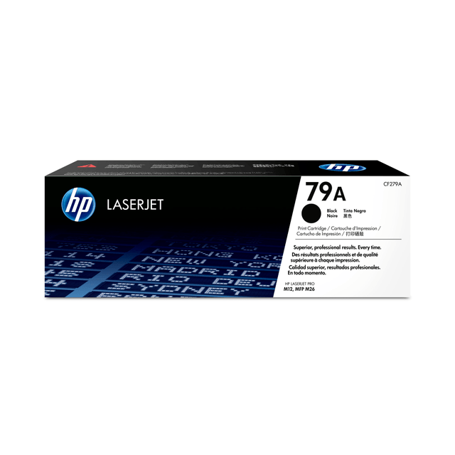 HP INC. CF279A HP 79A Black Toner Cartridge, CF279A