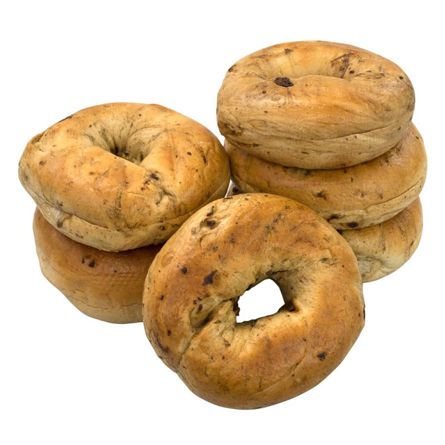 NATIONAL BRAND 172674 Fresh Cinnamon Raisin Bagels, Pack Of 6 NATIONAL BRAND 172674 Fresh Cinnamon Raisin Bagels, Pack Of 6