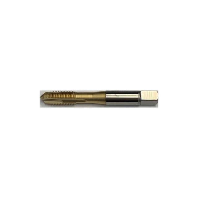 Yamawa 382676TIN Spiral Point Tap: 5/16-24 UNF, 3 Flutes, 3 to 5P, 2B Class of Fit, Vanadium High Speed Steel, TIN Coated
