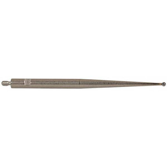 TESA Brown & Sharpe 599-7034-40 Test Indicator Ball Contact Point: 1 mm Ball Dia, 36.51 mm Contact Point Length, Carbide