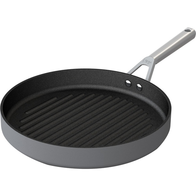 SHARK/NINJA C30530 Ninja Foodi NeverStick Premium 12in Round Grill Pan, Slate Gray SHARK/NINJA C30530 Ninja Foodi NeverStick Premium 12in Round Grill Pan, Slate Gray