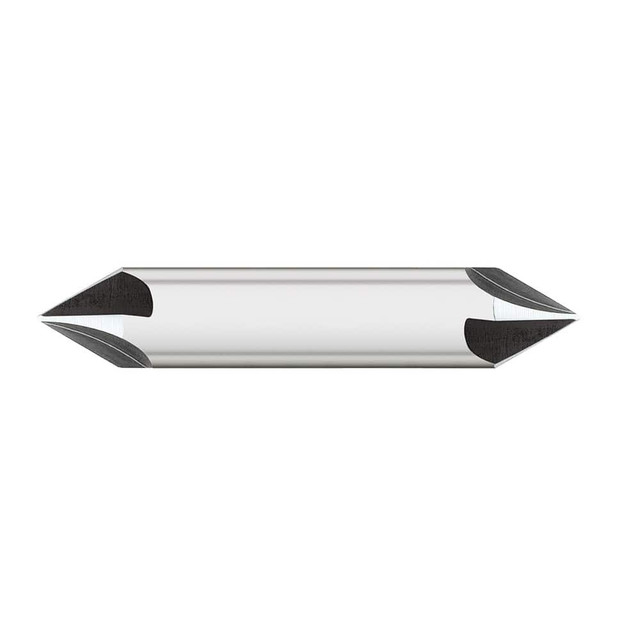 Titan USA CS36105 Countersinks; Head Diameter (Inch): 1/2in ; Head Diameter (Decimal Inch): 0.5000 ; Included Angle: 600 ; Number Of Flutes: 4 ; Tool Material: Solid Carbide ; Cutting Direction: Right Hand