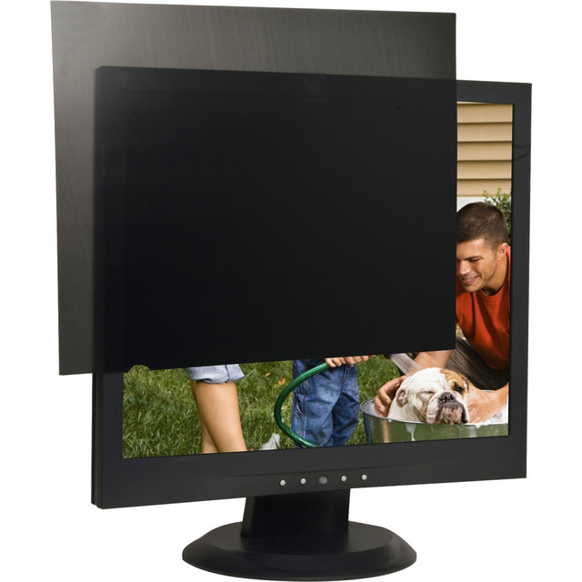 HORIZON USA DATA SUPPLIES, INC. Business Source 20667  19in Monitor Blackout Privacy Filter Black - For 19inLCD Monitor - 5:4 - Damage Resistant - Anti-glare - 1 Pack