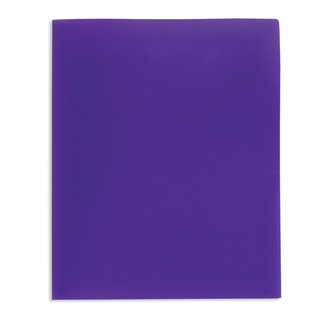 OFFICE DEPOT ODU-REP134 Brand School-Grade 2-Pocket Poly Folder, Letter Size, Purple OFFICE DEPOT ODU-REP134 Brand School-Grade 2-Pocket Poly Folder, Letter Size, Purple