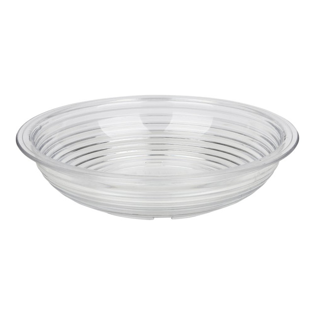 CAMBRO MFG. CO. RSB6CW135 Cambro Camwear Round Ribbed Bowls, 6in, Clear, Set Of 12 Bowls