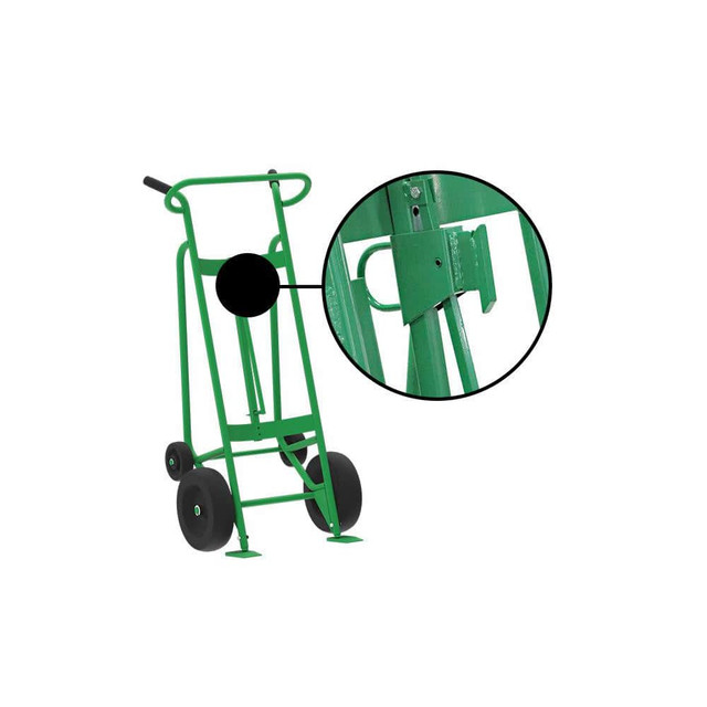 Valley Craft F82375A0F Drum & Tank Handling Equipment; Load Capacity (Lb. - 3 Decimals): 1000.000 ; Equipment Type: Drum Hand Truck ; Overall Width: 26 ; Overall Height: 59in ; Overall Depth: 21in