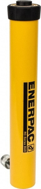 Enerpac RC1514 Portable Hydraulic Cylinder: Single Acting, 43.98 cu in Oil Capacity