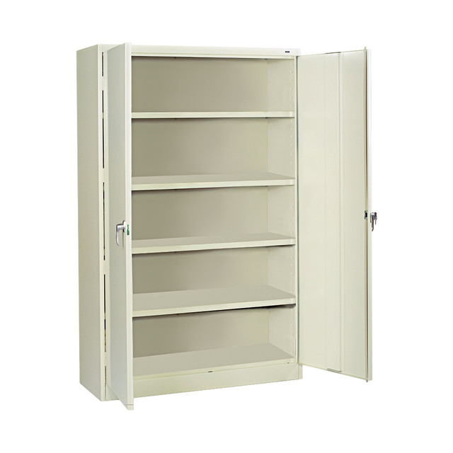 TENNSCO CORP J2478SUPY Assembled Jumbo Steel Storage Cabinet, 48w x 24d x 78h, Putty TENNSCO CORP J2478SUPY Assembled Jumbo Steel Storage Cabinet, 48w x 24d x 78h, Putty