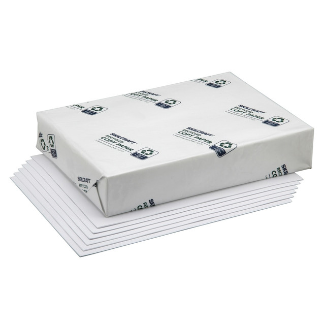 NATIONAL INDUSTRIES FOR THE BLIND 2002207 SKILCRAFT Specialty Xerographic Paper, 10 Reams, White, Letter (8.5in x 11in), 5000 Sheets Per Case, 20 Lb, 92 Brightness, 50% Recycled (AbilityOne 7530-01-200-2207) NATIONAL INDUSTRIES FOR THE BLIND 2002207 SKILCRAFT Specialty Xerographic Paper, 10 Reams, White, Letter (8.5in x 11in), 5000 Sheets Per Case, 20 Lb, 92 Brightness, 50% Recycled (AbilityOne 7530-01-200-2207)