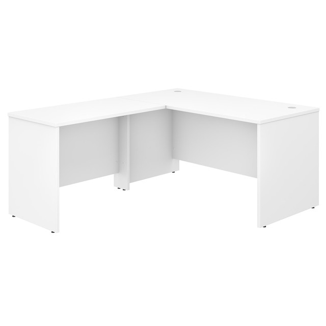 BUSH INDUSTRIES INC. STC050WH Bush Business Furniture Studio C 60inW L-Shaped Corner Desk With Return, White, Standard Delivery