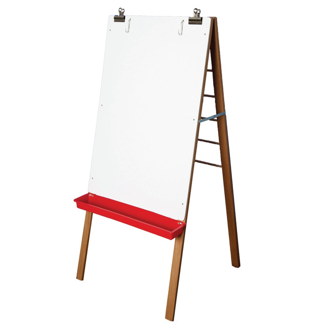 FLIPSIDE PRODUCTS FLP17387 Flipside Crestline Classroom Painting Easel, 54in x 24in, Multicolor FLIPSIDE PRODUCTS FLP17387 Flipside Crestline Classroom Painting Easel, 54in x 24in, Multicolor
