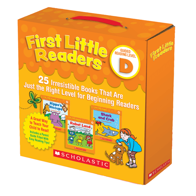 SCHOLASTIC INC 811150 Scholastic Teacher Resources First Little Readers: Guided Reading Parent Pack, Level D, Pre-K To 2nd Grade SCHOLASTIC INC 811150 Scholastic Teacher Resources First Little Readers: Guided Reading Parent Pack, Level D, Pre-K To 2nd Grade