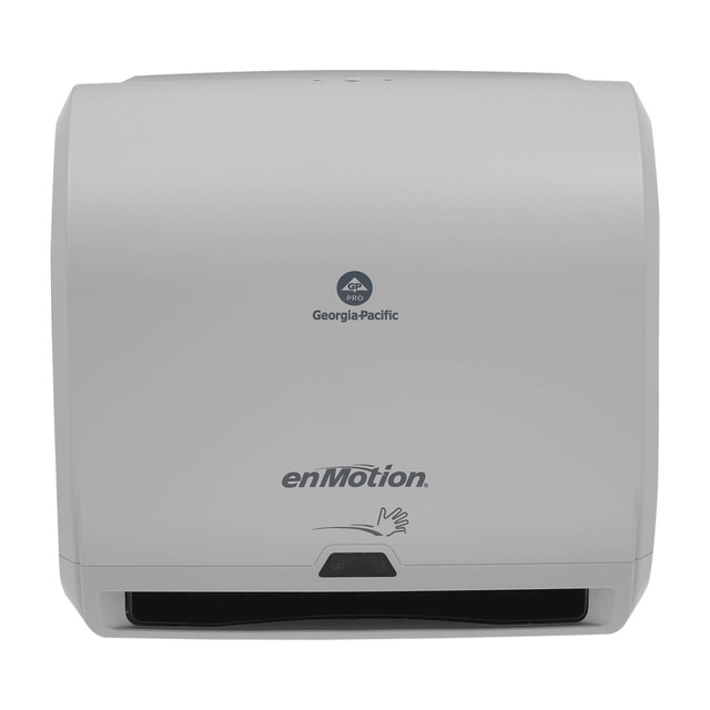 GEORGIA-PACIFIC CORPORATION 59487A enMotion Impulse by GP PRO, 10in 1-Roll Automated Touchless Paper Towel Dispenser, 59487A, 14.6in x 9.25in x 14in, Gray, 1 Dispenser