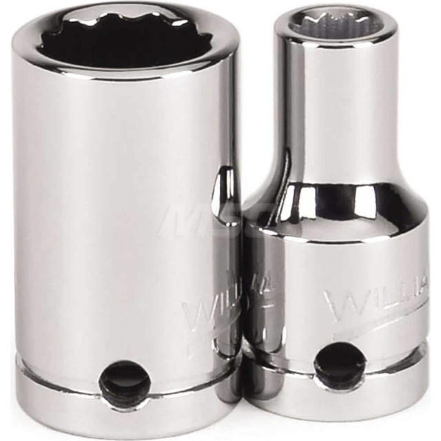 Williams 30210-TH Hand Socket: 1/4" Drive, 5/16" Socket, 12-Point