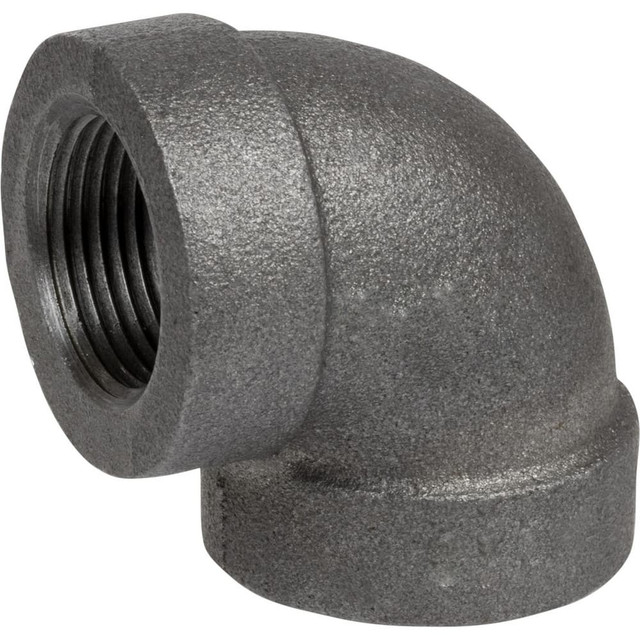 USA Industrials ZUSA-PF-20271 Black Pipe Fittings; Fitting Type: Elbow ; Fitting Size: 1/4" ; End Connections: NPT ; Material: Iron ; Classification: 300 ; Fitting Shape: 900 Elbow