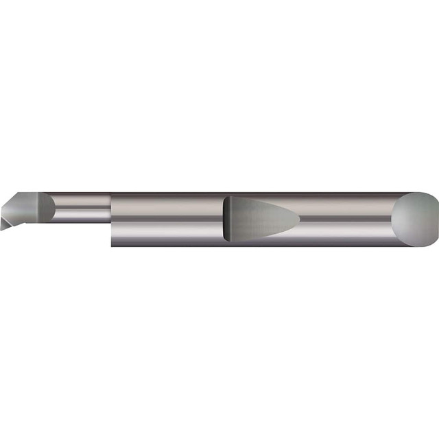 Micro 100 QBT-060300 Boring Bars; Boring Bar Type: Boring ; Cutting Direction: Right Hand ; Minimum Bore Diameter (Decimal Inch): 0.0700 ; Material: Solid Carbide ; Maximum Bore Depth (Decimal Inch): 0.3000 ; Shank Diameter (Inch): 3/16