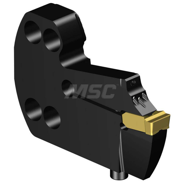 Sandvik Coromant 5925550 Modular Grooving Head: Right Hand, Cutting Head, System Size 70, Uses N123 Size R Inserts