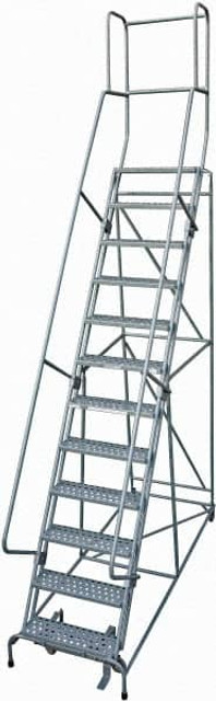 Cotterman D0470056-05 Steel Rolling Ladder: 12 Step