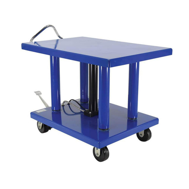 Vestil HT-60-3248 Mobile Air Lift Table: 6,000 lb Capacity, 36" Lift Height, 32 x 48" Platform