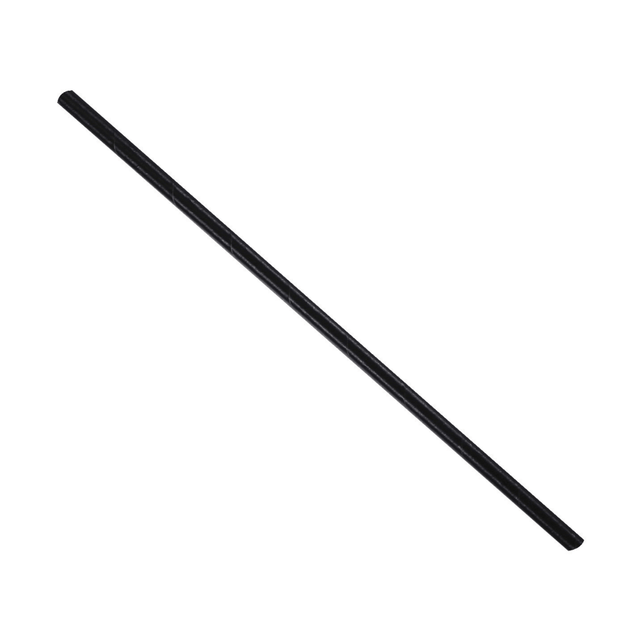 HOFFMASTER GROUP, INC. 600250 Hoffmaster Paper Straws, Cocktail, 5-1/2in, Black, Pack Of 5,000 Straws