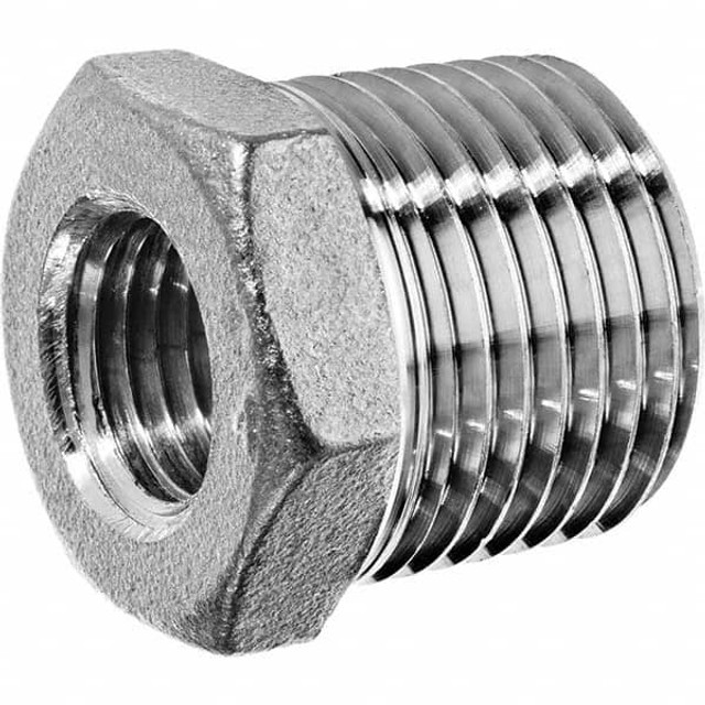 USA Industrials ZUSA-PF-6940 Pipe Bushing: 1 x 3/4" Fitting, 316 Stainless Steel