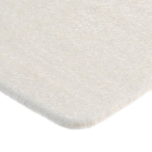 USA Industrials BULK-FS-AF-9 Felt Sheets; Material: Aramid ; Length Type: Stock Length ; Color: Off-White ; Overall Thickness: 0.125in ; Overall Length: 10.00 ; Overall Width: 2