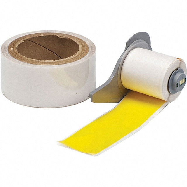 Brady M7-2000-483-YL- Label Maker Label: Yellow, Polyester, 2 Roll