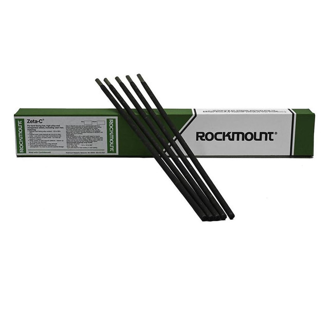 Rockmount Research and Alloys 3673-5 Arc Welding Rods & Electrodes; Type: Zeta C Hard Facing Electrode ; Rod Shape: Round ; Length (Inch): 18