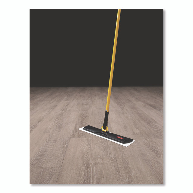 RUBBERMAID COMMERCIAL PROD. HYGEN™ Q559 BLA HYGEN Quick Connect Single-Sided Frame, 18w x 3 3/8d, Plastic, Black