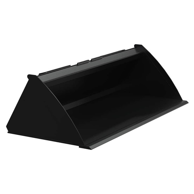 Vestil EA-SKSB-60-LP Power Lawn & Garden Equipment Accessories; Accessory Type: Low Profile Skid Steer Bucket Attachment ; For Use With: Skid Steer ; Material: Steel ; Length (Inch): 32.0625 ; Overall Width: 61.875 ; Overall Height: 18.5in