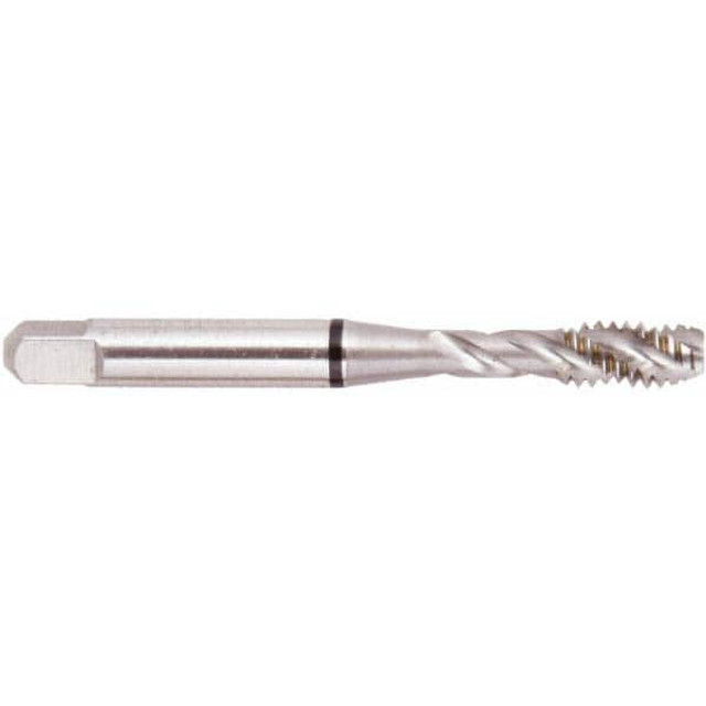 Regal Cutting Tools 033006TC Spiral Flute Tap: #8-32, UNC, 3 Flute, Bottoming, 2B Class of Fit, High Speed Steel, Bright/Uncoated