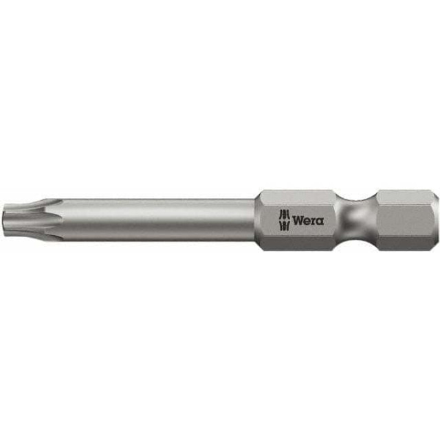 Wera 05060050001 Power Screwdriver Bit: T10 Torx, TX10 Speciality Point Size, 1/4" Hex Drive