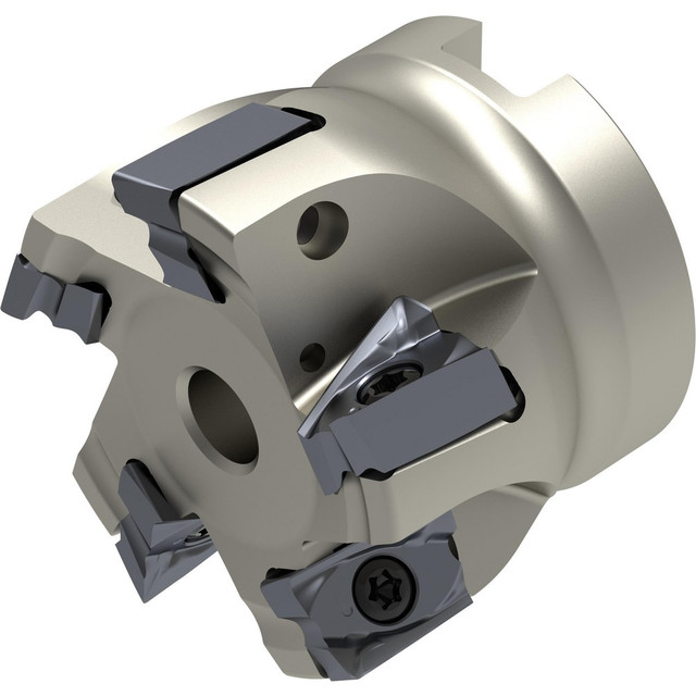 Accupro 40280109 Indexable Square-Shoulder Face Mills; Minimum Cutting Diameter (Decimal Inch): 5.0000 ; Maximum Cutting Diameter (Decimal Inch): 5.0000 ; Maximum Depth of Cut (Decimal Inch): 0.4700 ; Arbor Hole Diameter (Decimal Inch): 1.5000