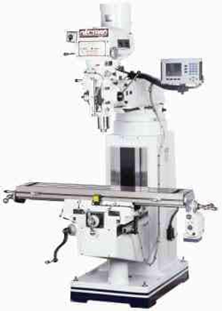 Vectrax 0951693/7950703 Knee Milling Machine: 5 hp, Variable Speed Pulley Control, 3 Phase