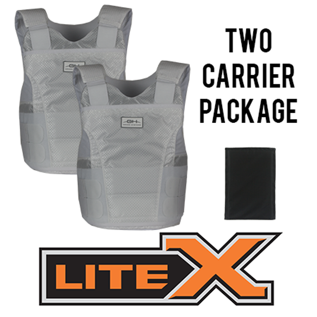 GH Armor Systems GH-LX02-II-M-2-SRW LiteX LX02 Level II Carrier Package