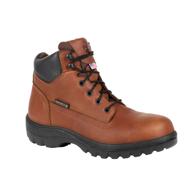 Rocky International RKK02698M USA Worksmart Steel Toe Waterproof Work Boot